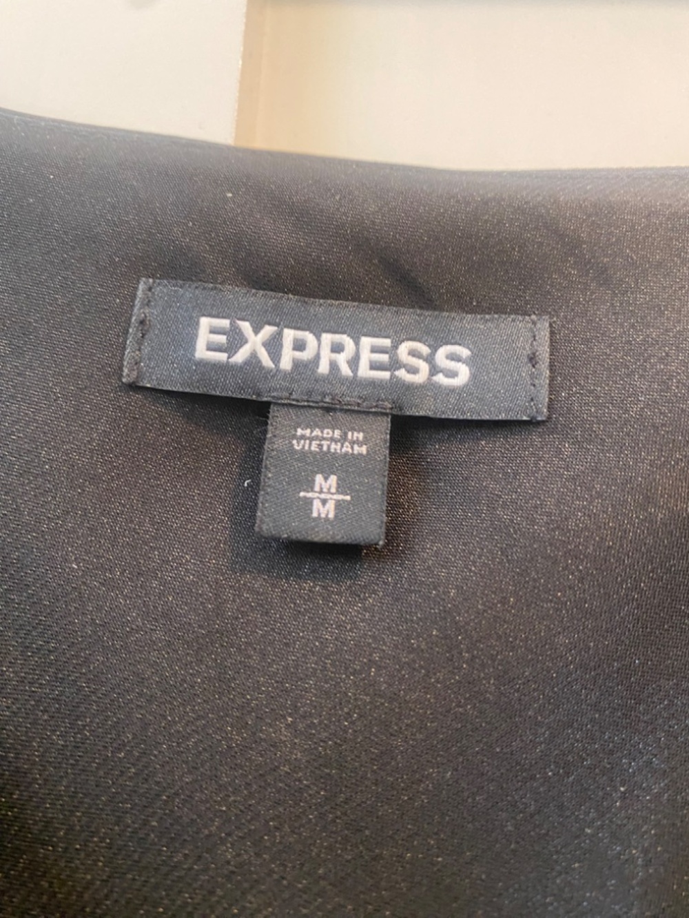 Express Ruffle Satin Cami - Picture 3 of 3